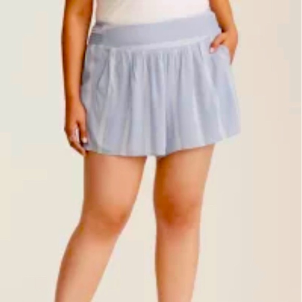 Torrid Gauze Flowy Smocked Shorts